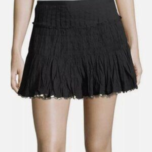 LoveShackFancy Black Gypsy Coin Skirt - Size S, NWT